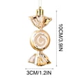 thumbnail image 3 of SATRINO Candy Land 2024 Christmas Decoration, Hanging Candy Cane Christmas Tree Décor, Christmas Ornaments Crafts, Indoor Outdoor Xmas Party, 3 of 7