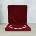 thumbnail image 4 of Maytalsory Velvet Gift Box Display Case for Pearl Necklace Red Inner Heart Type 11 1Set, 4 of 6