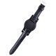 thumbnail image 3 of Correa de reloj de cuero con hebilla de metal Yuyangstore clásico Negro 19mm, 3 of 8