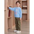 thumbnail image 6 of Miaouyo 1-5T Kids Baby Girl Boy Birthday Sweater Embroidery Pullover Warm Crewneck Long Sleeve Winter Tops, 6 of 9