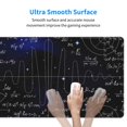thumbnail image 5 of Balery Mathematica Science Mouse Pad ,15.8x29.5 In Large Gaming Mouse Pad Desk Mat Long Non-Slip Rubber Stitched Edges,Waterproof Mousepad Desk Mat For Gamer Office Home, 5 of 9