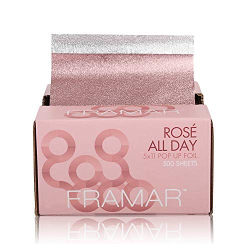 Framar Ros All Day Pop Up Hair Foil Aluminum Foil Sheets Hair Foils