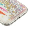 thumbnail image 3 of For Apple iPhone 11 6.1 Liquid Glitter Quicksand Hard Case Cover + Screen Guard, 3 of 5