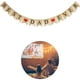 thumbnail image 3 of Banderines con letras del mejor papá, banderines decorativos de arpillera con forma de corazón rojo, suministros para fiestas con bandera de cola de golondrina, 3 of 7