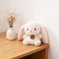 thumbnail image 5 of YingYouFu Plush Rabbit Table Doll Figurine, Soft Stuffed Animal Toy Decor, Cute Desk Companion Ornament for Home, Office, Bedroom, Shelf Display, 5 of 8
