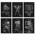 thumbnail image 2 of Modern Patent Photography Camera Blueprints Posters Abstract Canvas Paintings And Prints For Living Room Home Decor Frameless50 x 70 cm (without frame),J, 2 of 7