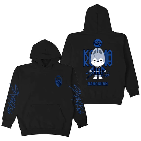 Stray Kids SKZ Karma BANG CHAN Merch Hoodie Long Sleeve Streetwear Women Men Hooded Sweatshirts