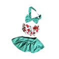 thumbnail image 4 of Ropa de Muñeca de peluche de 20 cm Baoblaze ropa en miniatura accesorios falda verde, 4 of 8