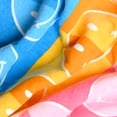 thumbnail image 4 of Mainstays Kids Beach Towel, Happy Check Smiley Faces, 60" x 30", 4 of 5