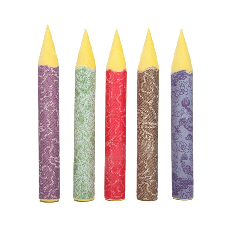 US Art Supply 10 Piece Artist Blending Stump and Tortillion Art Blenders -  Pencil, Charcoal, Graphite, Colored Pencils 