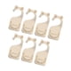 thumbnail image 1 of Etiqueta organizadora de armario de 7 piezas, separadores de ropa para colgar, divisor de tamaño de armario de bebé de madera con patrón hermoso, para Macarena colgador de armario, 1 of 8