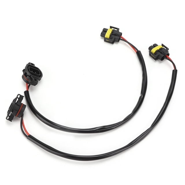 Adaptadores de Cablado de la Luz AntiniBla, H16 H16 Masculino A H11 Hibra Conectado Bajo Consumo Bajo para el Reemplazo del Automóvil para JK JL