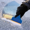 thumbnail image 3 of Snow Joe Ice Scraper W/ Oversized Handle, 4.8-inch Brass Blade, 3 of 6
