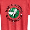 thumbnail image 3 of The Nightmare Before Christmas - Scary Christmas Everyone - Women's Short Sleeve Graphic T-Shirt, 3 of 5