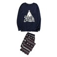 thumbnail image 1 of Christmas Tree Print Pajamas Pjs Set Family Matching Xmas Sleepwear Nightwear_om, 1 of 3