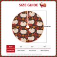 thumbnail image 2 of Sikiie Autumn White Pumpkin Christmas Tree Skirt, Christmas Tree Decorations, Christmas Decor, Tree Mat Decoration(30-48IN)-30", 2 of 6