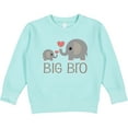thumbnail image 2 of Inktastic Big Bro Boys Elephant Brother Announcement Toddler Sweatshirt, 2 of 4