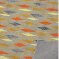 thumbnail image 3 of Danish Diamond Orange Multi Kitchen Mat by Kavka Designs, 3 of 3