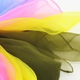 thumbnail image 4 of Opolski Women Fashion Pure Candy Color Soft Chiffon Silk Neck Scarf Square Wrap Shawl, 4 of 9