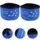 thumbnail image 5 of ColoMX 2pcs plato plegable para perros Food Grade Oxford paño plegable a prueba de agua plato de la taza recipiente de viaje portátil para mascotas comida para gatos alimentación del agua (azul), 5 of 7