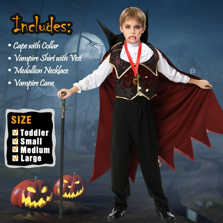 Boy's Gothic Vampire Costume