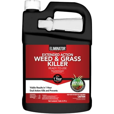 Eliminator Extended Control Weed and Grass Vegetation Killer Herbicide, Ready to Use, 1 Gallon