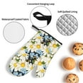 thumbnail image 3 of Salouo Bees Collecting Nectar for Oven Mitts and Potholders BBQ Gloves-Oven Mitts and Pot Holders Non-Slip Cooking Gloves for Cooking Baking Grilling (4-Piece Set), 3 of 6
