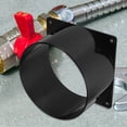 thumbnail image 3 of Miangastore Duct Connector Flange Square Replaceable Straight Pipe Flange Dust Hood For Woodworking Dust Collection Hose Fitting Replacement, 3 of 8