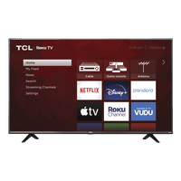 TCL 55S20 55" 4K Ultra HDR Smart LED Roku HDTV (2020 Model)