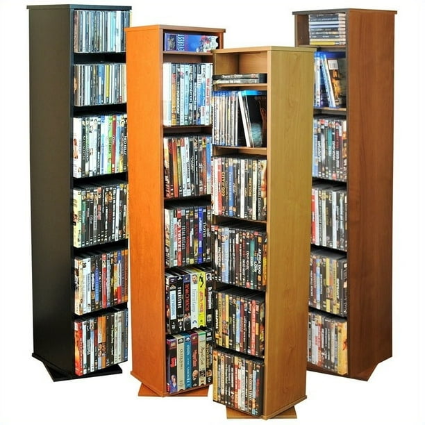 Venture Horizon 48" CD DVD Revolving Media TowerBlack