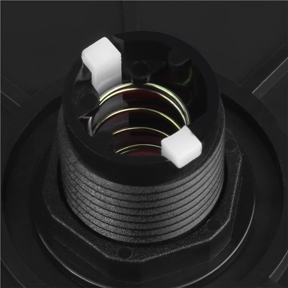 VONKY Boutons-Poussoirs à DEL 100 mm Bouton d'Arcade avec Convexité à DEL Bouton de Remplacement pour Console Pièces de Bricolage de Jeu d'Arcade à DEL Blanc