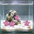 thumbnail image 5 of Cififendec 10Pcs Luminous Starfish Mini Ornament, 1", Glow In Dark Resin Aquarium Landscape Decoration for Fish Tank Bottom Layout, Underwater Scene Decor, 5 of 5