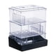 thumbnail image 1 of Caja de desbordamiento para acuarios, purificador de agua para tanque de tortugas, caja de filtro para acuario de 2 niveles, caja de filtro con cajón, 1 of 9