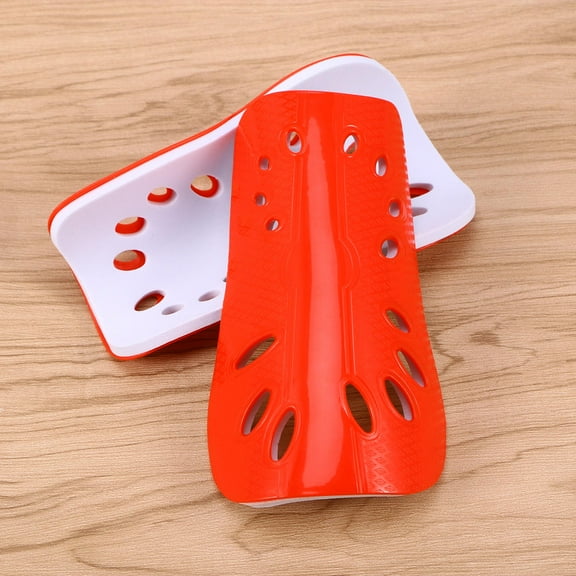 WHAMVOX Breathable Shin Guards with PE EVA Material for Calf Protecting Lightweight and Comfortable Fit for Men Women Red