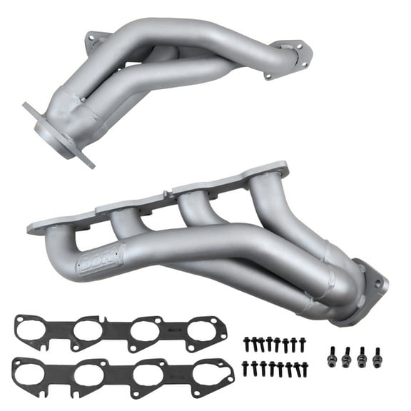 BBK Performance 4013 1-7/8 Shorty Headers Titanium Ceramic Coated Fits select: 2008-2010 DODGE CHALLENGER, 2005-2006 CHRYSLER 300C SRT-8