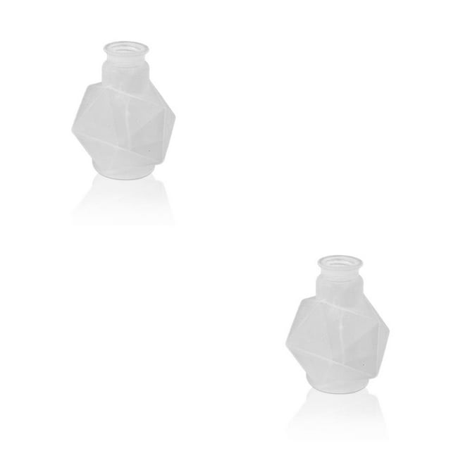 Decodeary LED Light Bulbs Mold DIY Lighting Mould Resin Lamp Molds Handmade Crafts Modeling Maker No Deformation New Year Bulb Mold 05 2Set
