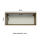 thumbnail image 3 of Alacena Gabinete Superior Cocina Madesa Lux 80cm 1 Puerta MN, 3 of 5