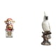 thumbnail image 1 of Figura de resina con forma de loro de , ideal para decoración de interiores en año Nuevo, como centro de mesa, chimenea o vitrina., 1 of 8