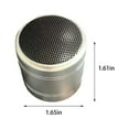 thumbnail image 3 of QTOCIO Bluetooth Speaker, M5 Metal Bluetooth Speaker Series High Volume Small Steel Speakers Mobile Phone Wireless Outdoor Desktop Portable Small Speaker, 3 of 5