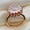 Rose Gold, variant on Rotating Sunflower Ring With Full Diamond Adjustable Opening Gold Rose Gold White Gold Women Jewelry Korean Style