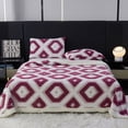 thumbnail image 1 of Manta Suave de Doble Capa de Piel de Cordero para Adultos, Cómoda y Ligera, Ideal para Sofá o Cama. Lavable y Cálida. | Rosa Fuerte | 150 X 200 Cm | 1,4 Kg | Poliéster | para Todas Las Estaciones | I, 1 of 6