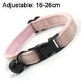 thumbnail image 2 of Dinheiro Collar para Perro con Lazo, 7 Colores sólidos clásicos, Collar para Mascotas Ajustable de algodón Suave para Perros de tamaño pequeño a mediano, 2 of 5