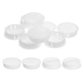 thumbnail image 1 of 12Pcs 38mm(1-1/2") Flush Type Panel Round Snap in Fastener, White, 1 of 6
