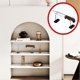 thumbnail image 5 of 4sets Knife Display Stand,acrylic Knife Holder Collector,single Knife Holder For Home Decor (black, 5 of 5