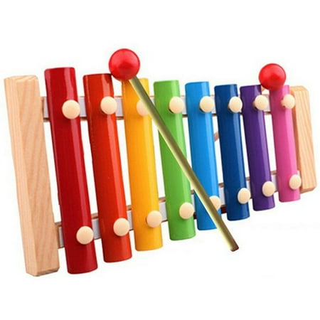 baby kid Musical Toys Xylophone Wisdom Development Wooden