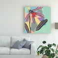 thumbnail image 3 of Trademark Fine Art 'Corner Flower I' Canvas Art by Melissa Wang, 3 of 3