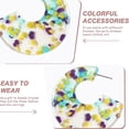 thumbnail image 3 of Pendientes en forma de C exagerados pop de personalidad, 3 of 5