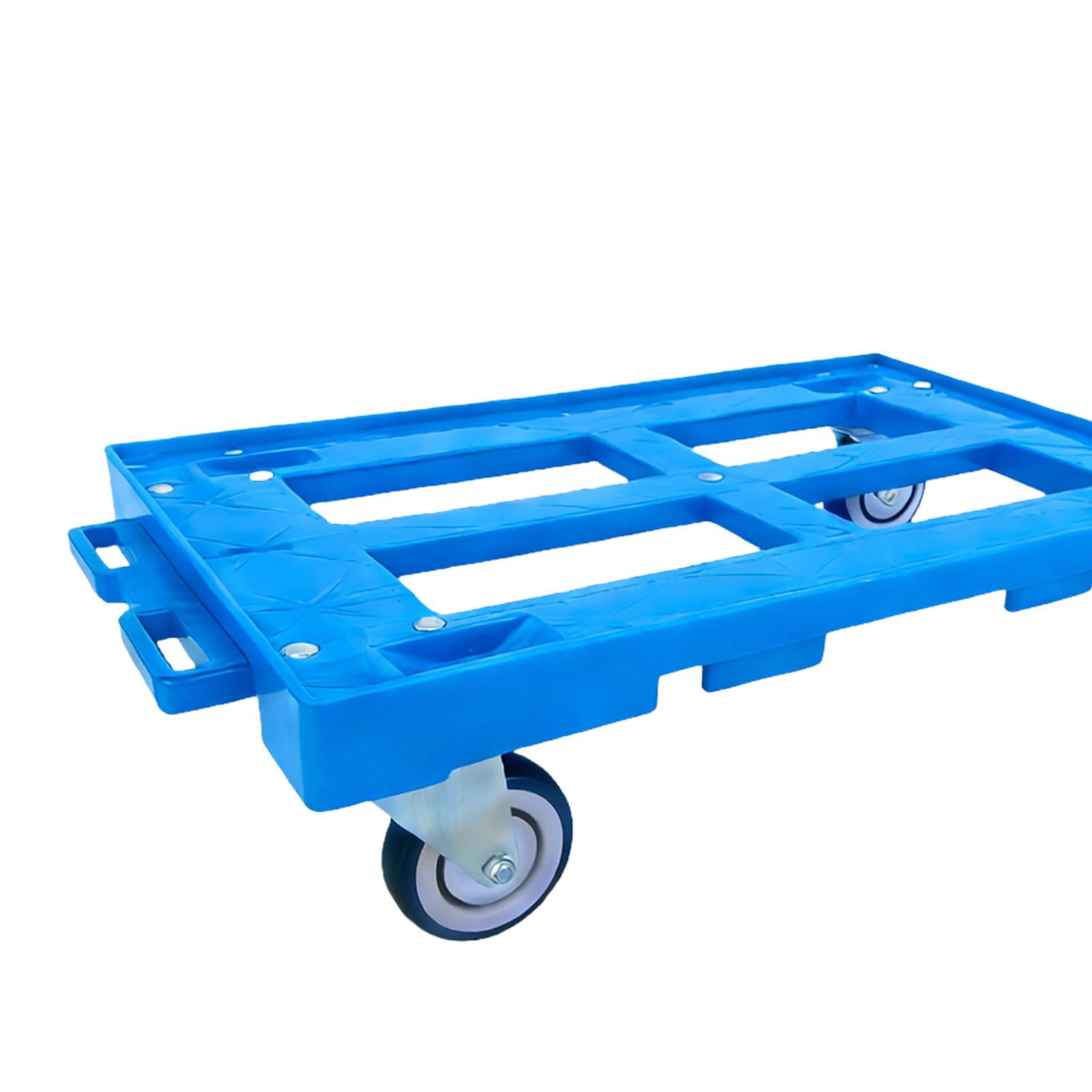 JISADER Furniture Dolly Sturdy Multupurpose Creative Heavy Duty Furniture Mover Tool Blue 3inch wheels