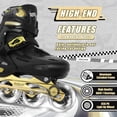 thumbnail image 3 of Patines en línea Nattork, genial decoración de coche de carreras para niños, 3 of 6