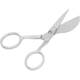 thumbnail image 2 of HUGFEGWE Mini Portable Duckbill Carpet Shears for Rug Making and Crafts, Stainless Steel Trimmer with Easy Grip Handle, 1 Piece (Silver Color) CJB91-36298, 2 of 9